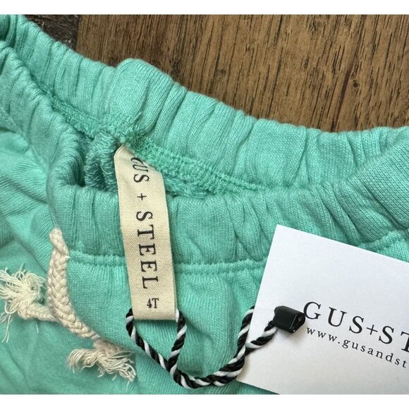 NWT Gus + Steel Mint Rolled Hem Shorts 4T - Picture 2 of 4